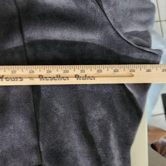 Time and Tru Hoodie Womens 2X Greystone Full Zip Velour Plush Soft Fleece Lined - Picture 9 of 13
